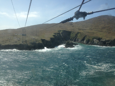 Cable Car, Dursey Island, Irland